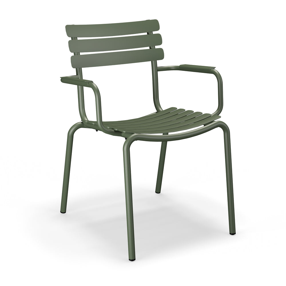 HOUE - ALUA Outdoor Dining Armlehnstuhl | grün
