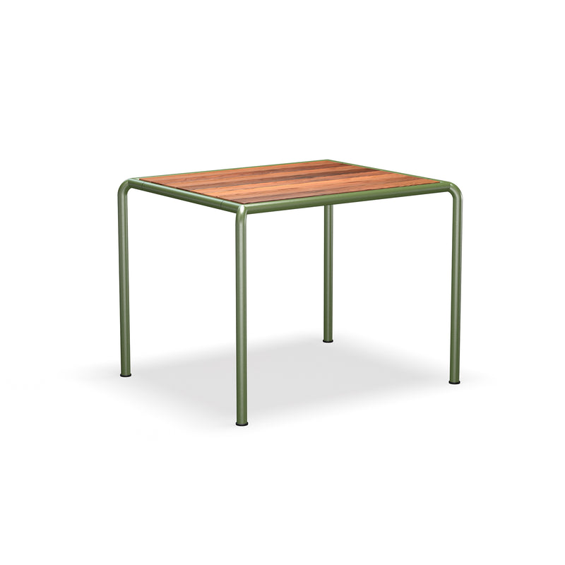 HOUE - AVANTI Outdoor Esstisch | Esche / 98 x 83 cm / olivgrün