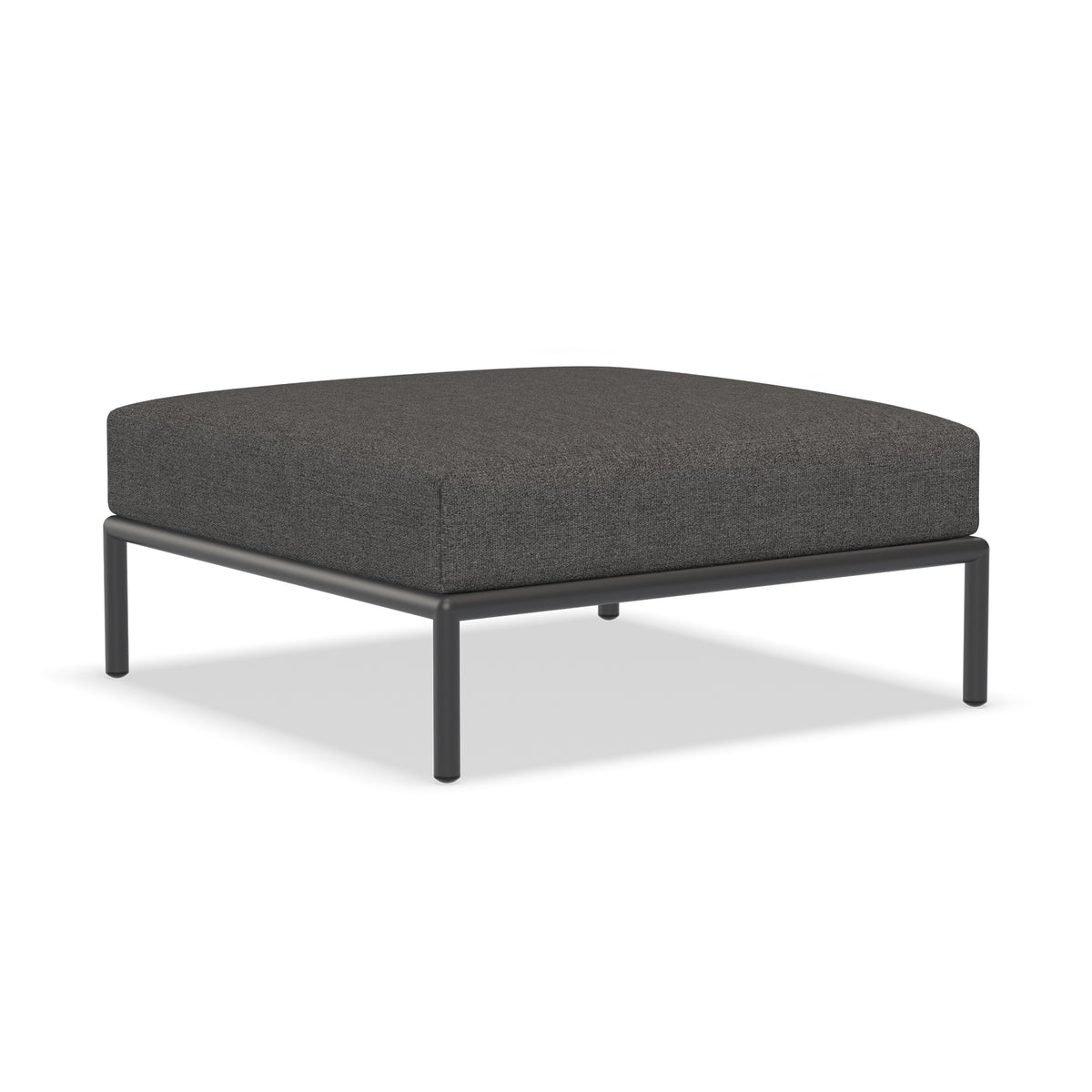 HOUE - Level 2 Ottoman | dark grey basic / dark grey