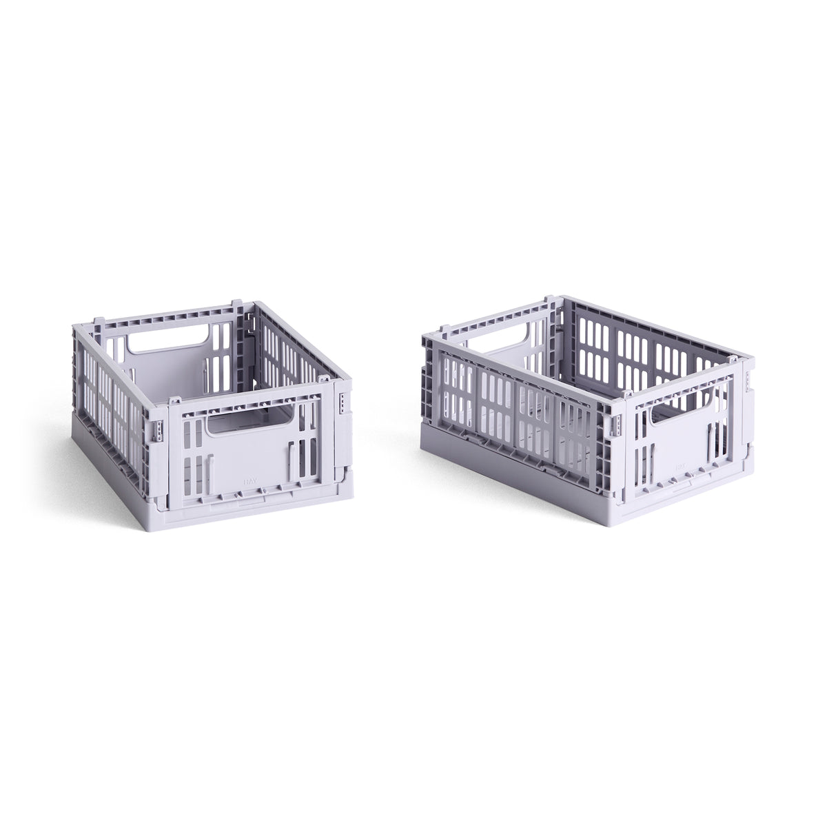 HAY - Colour Crate Korb Mini recycled | lavender