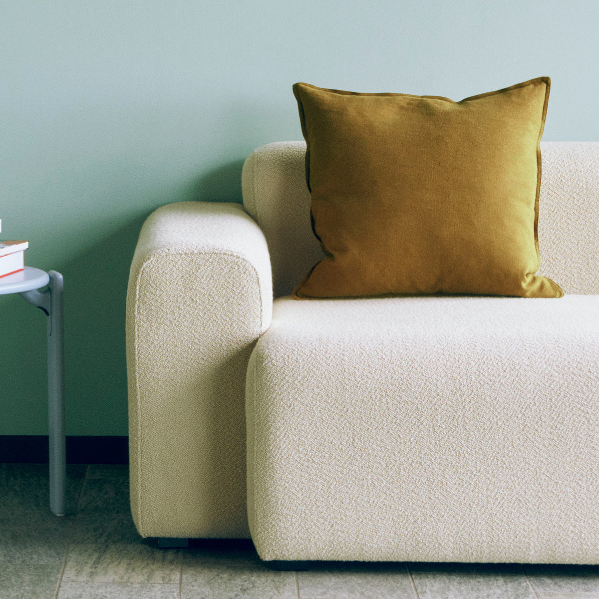 HAY - Linen Kissen | 50 x 50 cm / olive