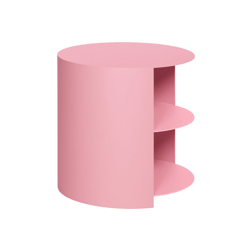 Hem - Hide Beistelltisch | side table / light pink smooth