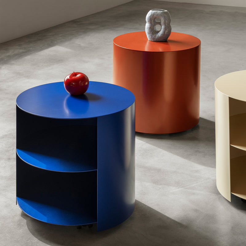 Hem - Hide Beistelltisch | side table / ultramarine blue smooth