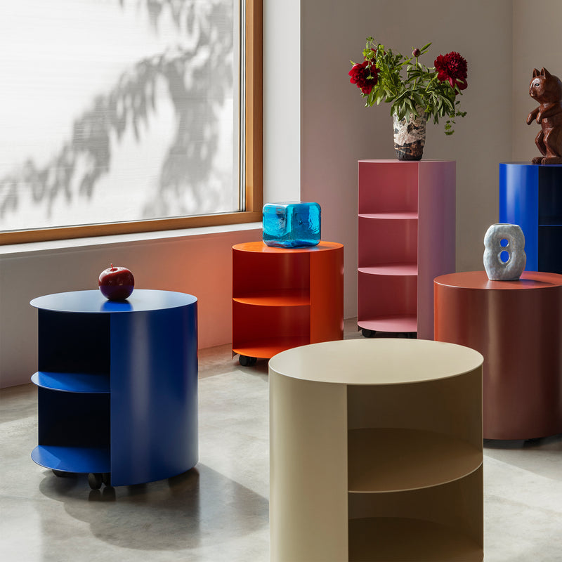 Hem - Hide Beistelltisch | side table / ultramarine blue smooth