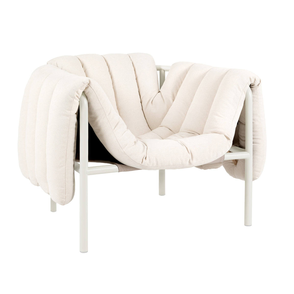 Hem - Puffy Lounge Chair | natural / cream