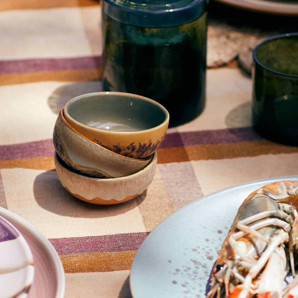 HKliving - 70's XS-Schale | marine