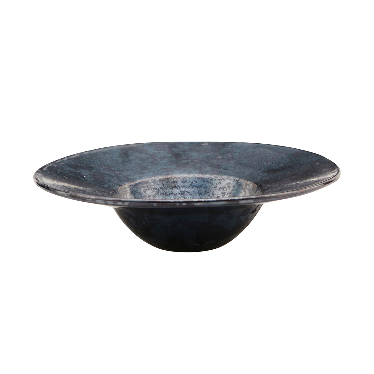 House Doctor - Pion Teller | Ø 25 cm / schwarz/braun
