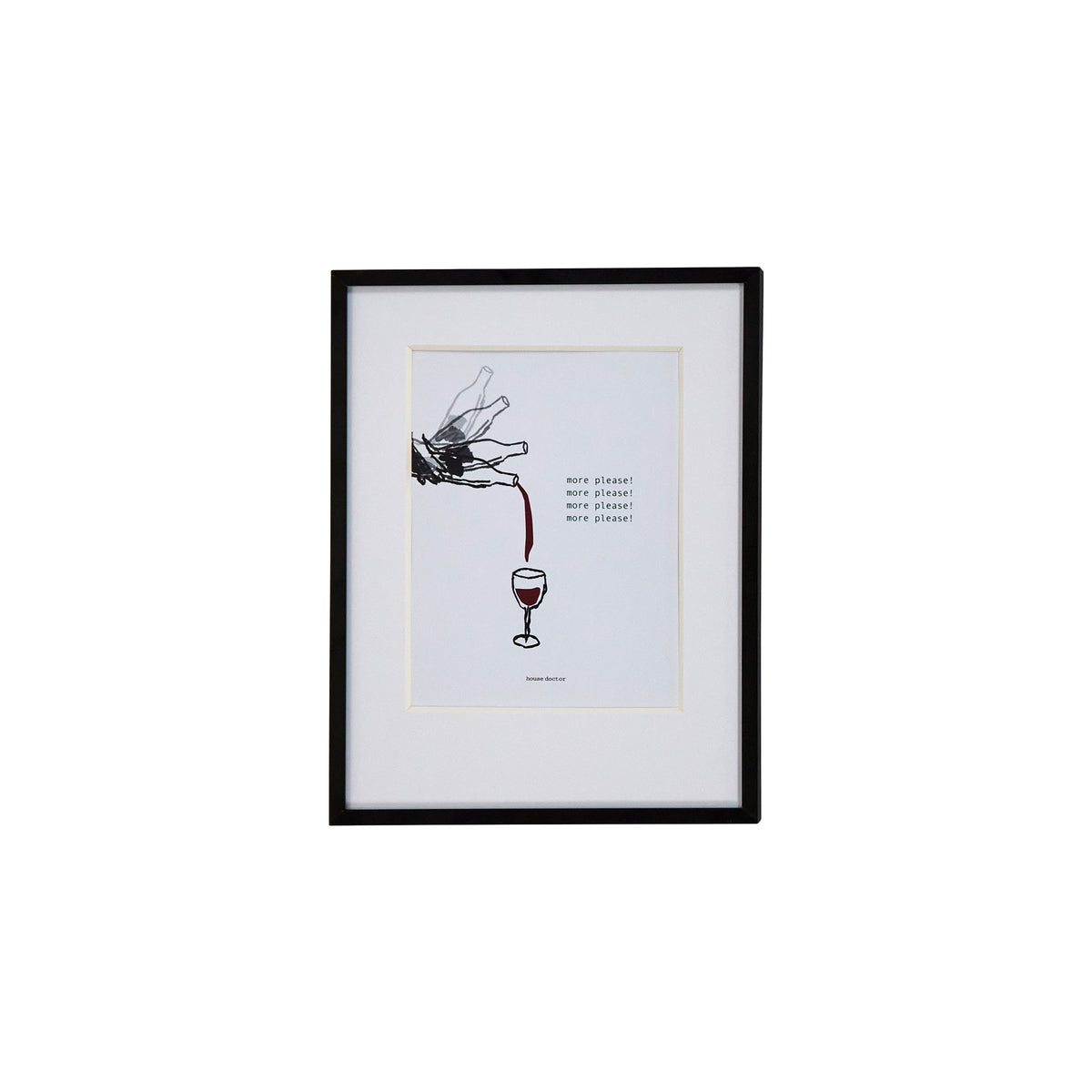 House Doctor - Wine Wandbild | 