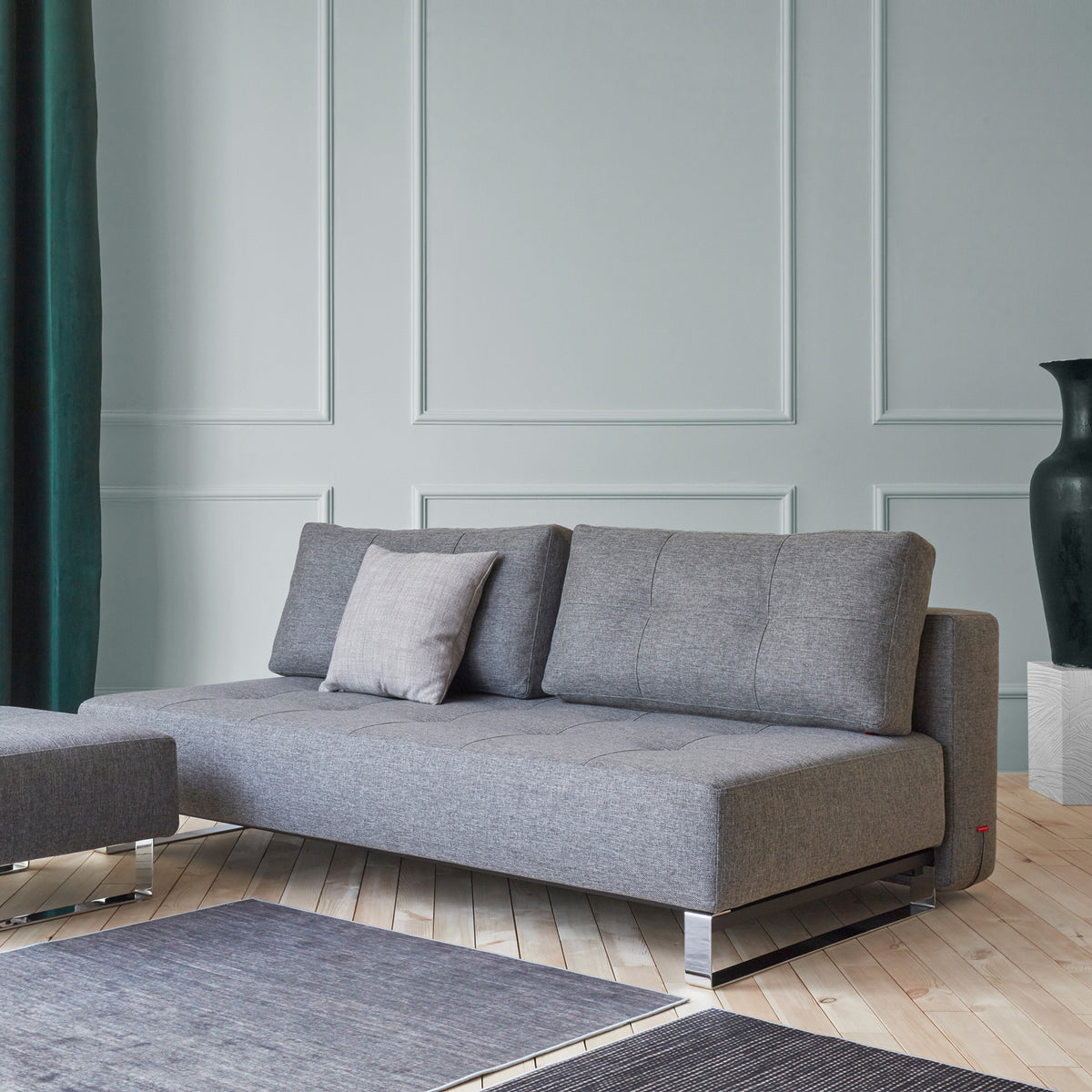 Innovation Living - Supremax D.E.L. Schlafsofa | Innovation Living Twist charcoal (563)