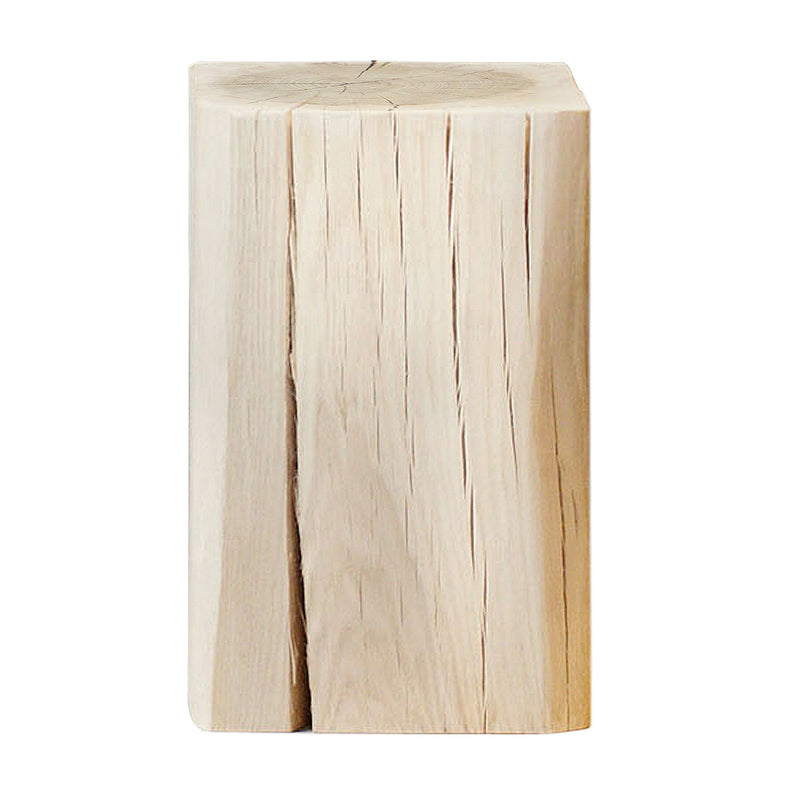Jan Kurtz - Block Hocker eckig | Esche / H 46 cm