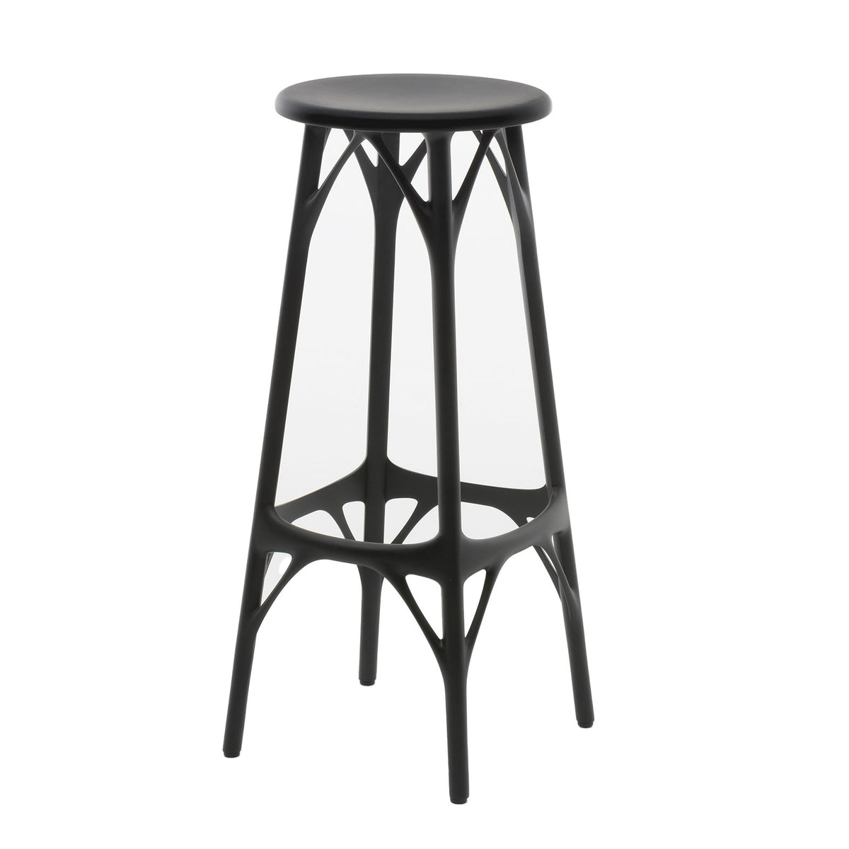 Kartell - A.I. Barhocker | schwarz