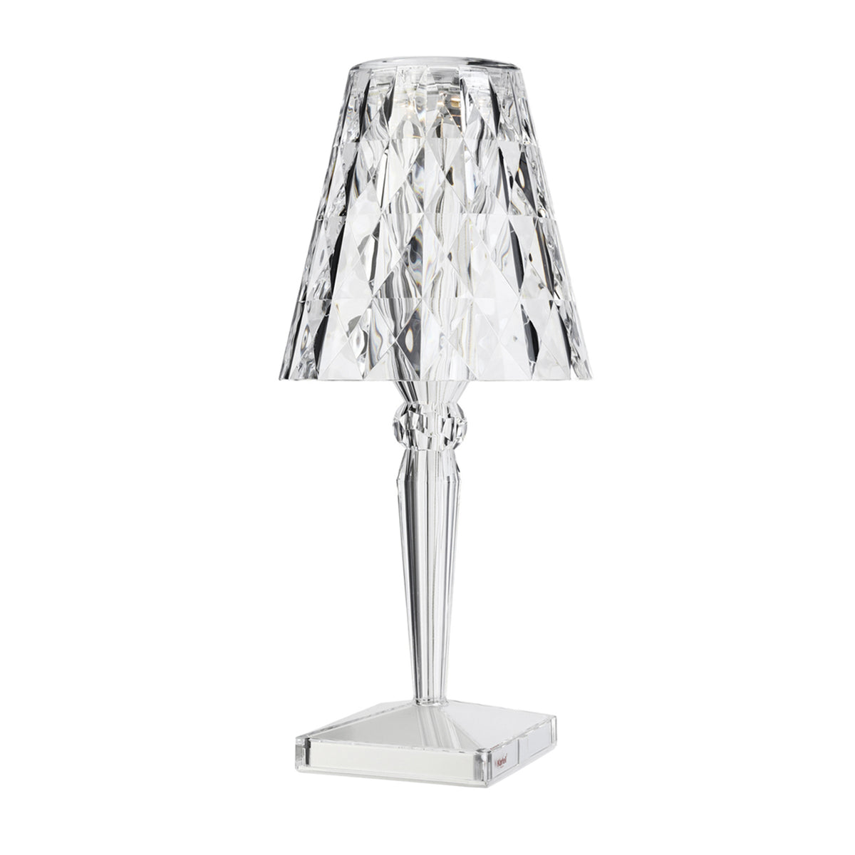 Kartell - Big Battery Tischleuchte | glasklar