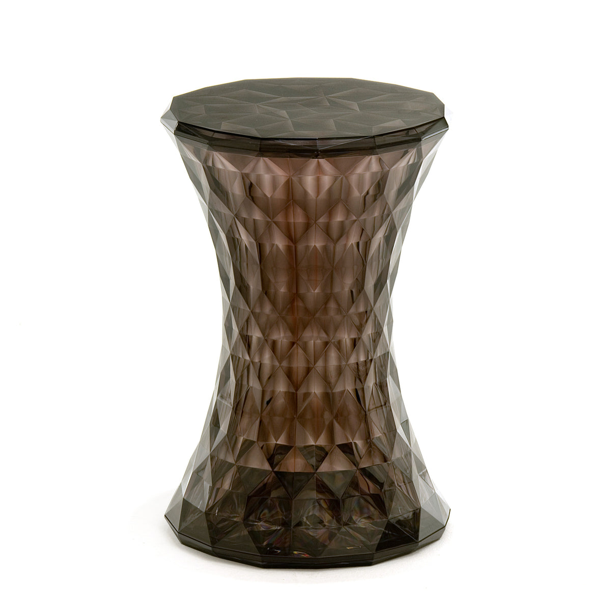 Kartell - Stone Beistelltisch und Hocker | grau