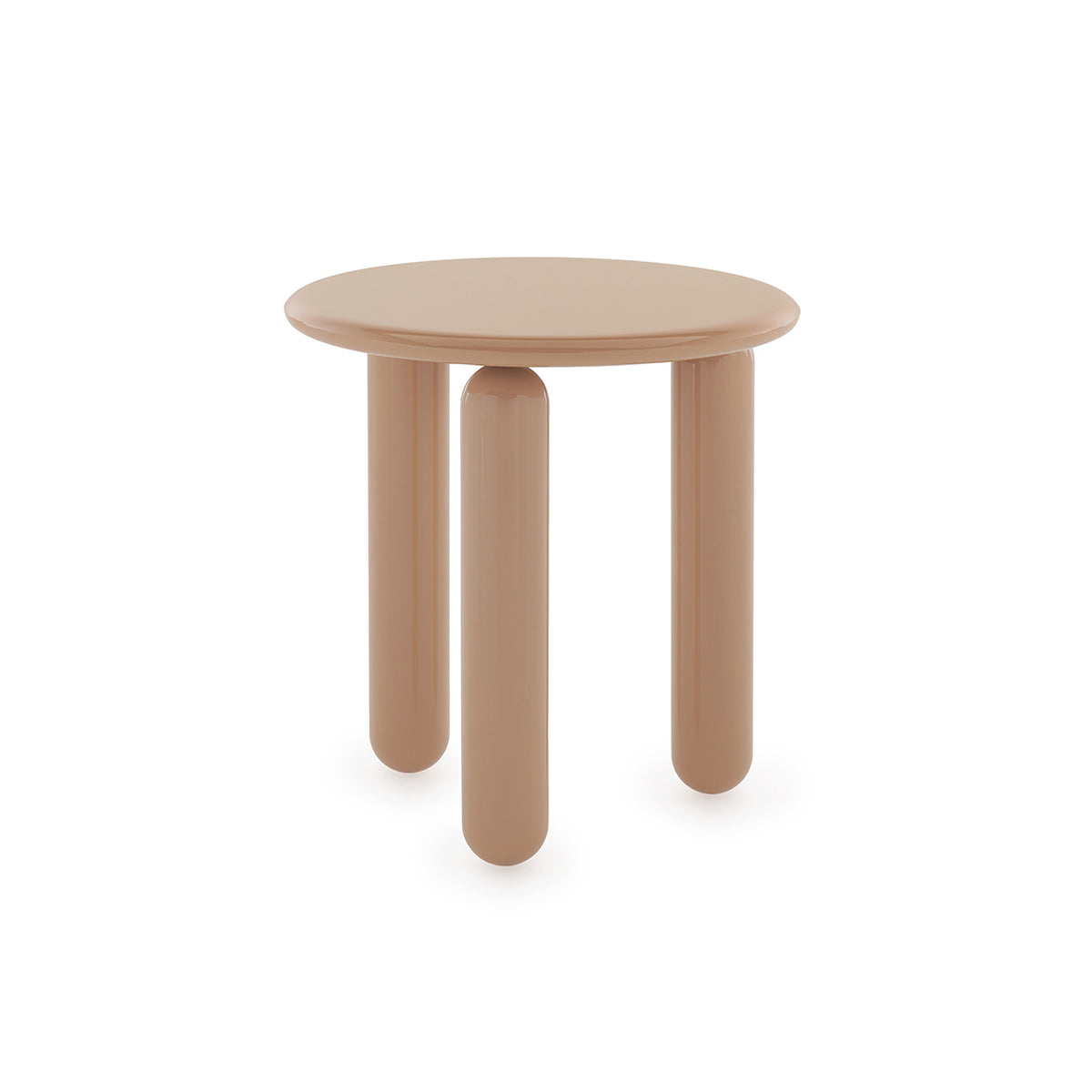 Kartell - Undique Mas Beistelltisch | Ø 48 cm / rosa