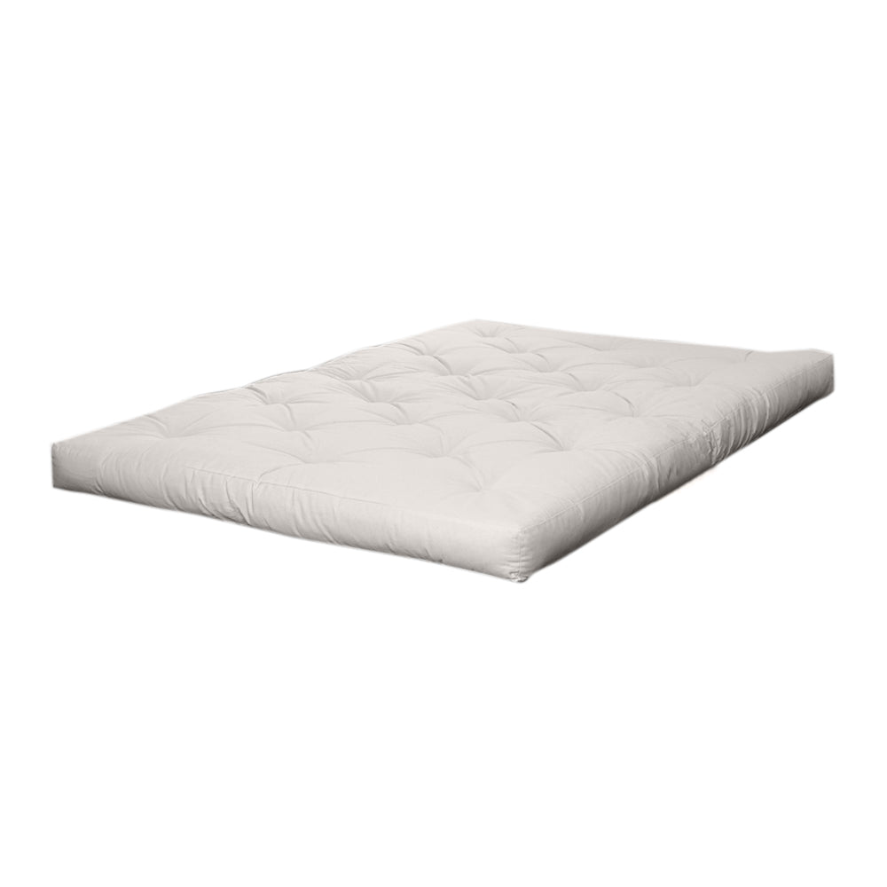 Karup Design - Basic Futon Matratze | 140 x 200 cm / naturweiß, 160 x 200 cm / naturweiß, 180 x 200 cm / naturweiß, 200 x 200 cm / naturweiß
