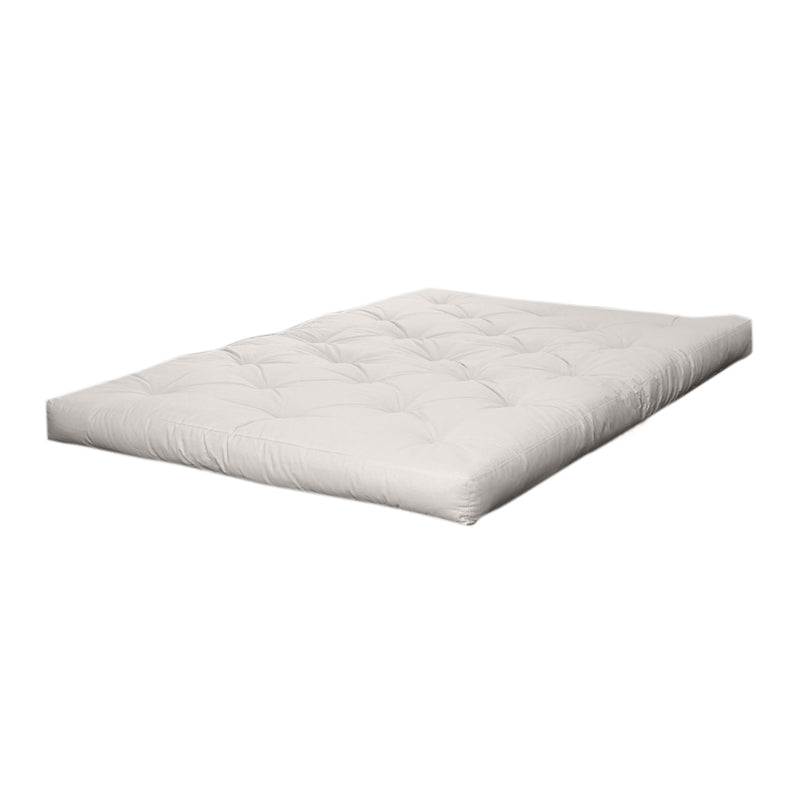 Karup Design - Basic Futon Matratze | 140 x 200 cm / naturweiß, 160 x 200 cm / naturweiß, 180 x 200 cm / naturweiß, 200 x 200 cm / naturweiß