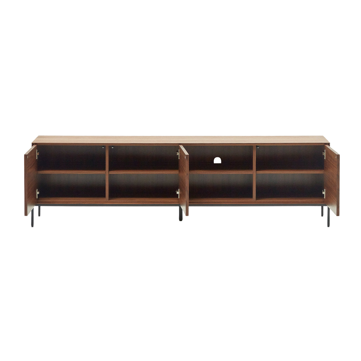 Kave Home - Vedrana TV-Möbel | Walnuss / 195 x 55 cm