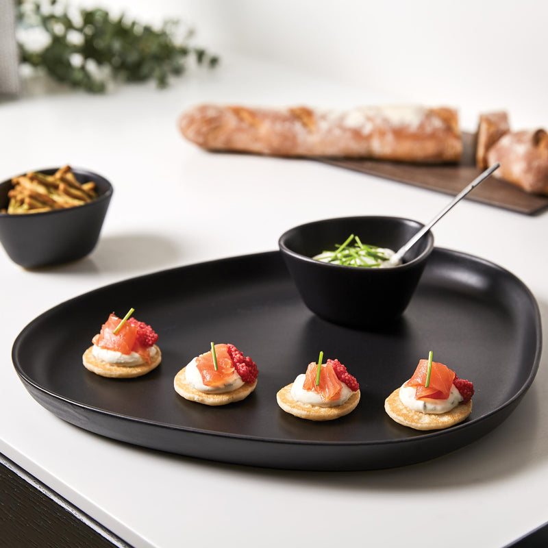 Lind DNA - Curve Stoneware Teller