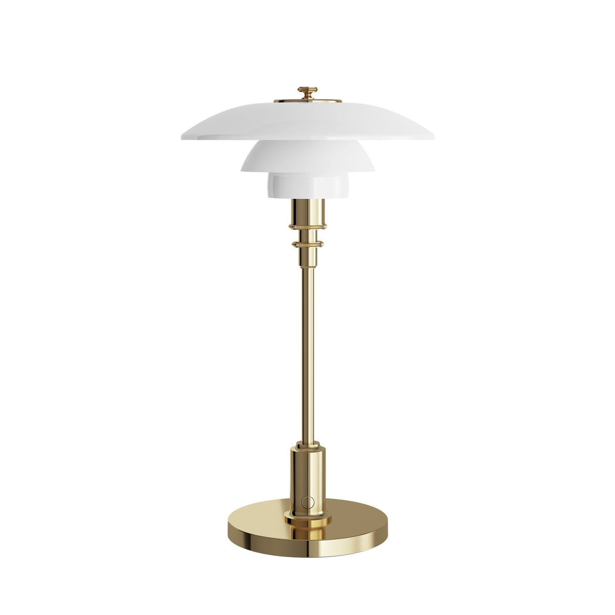 Louis Poulsen - PH 2/1 Portable Akku LED-Tischleuchte | brass metalized