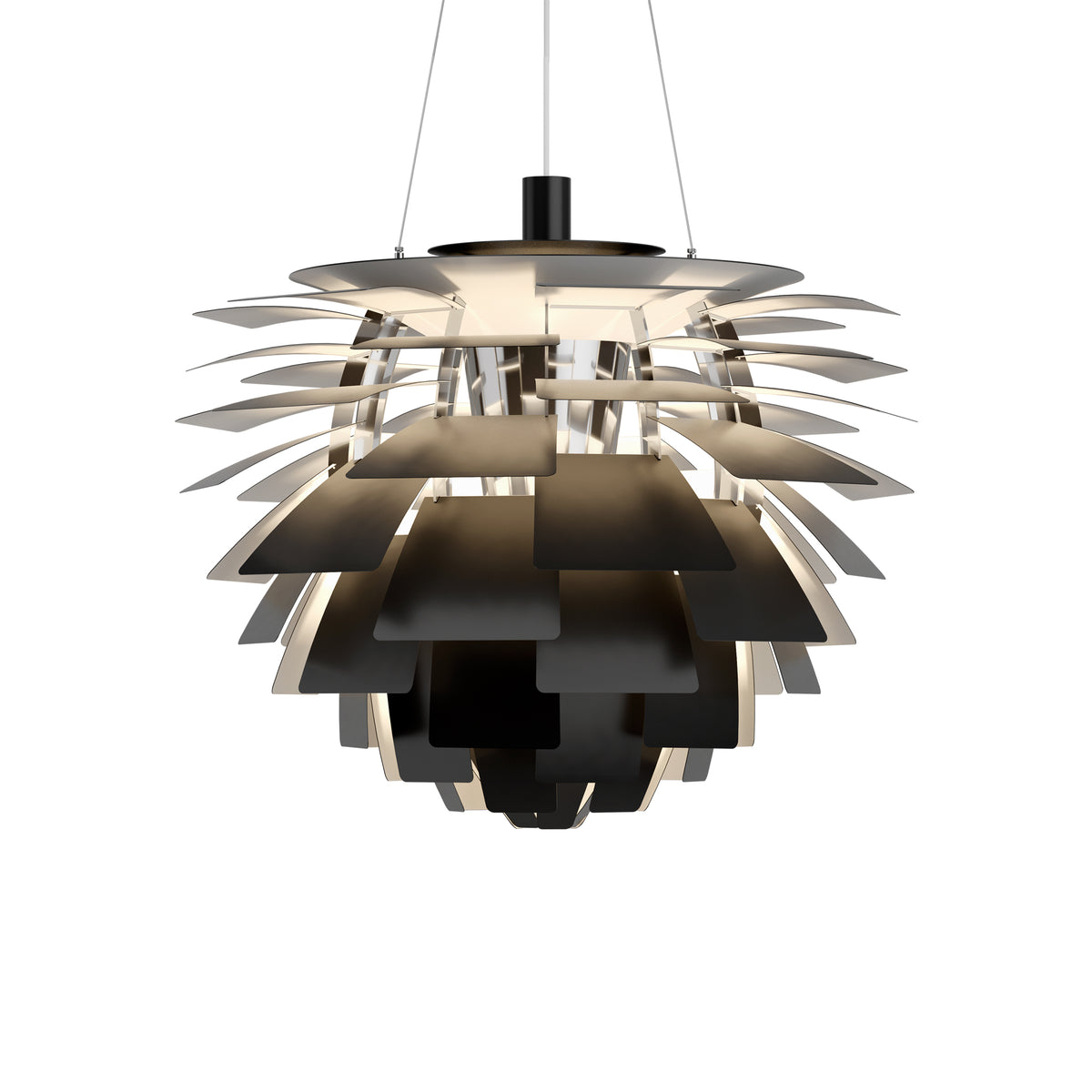 Louis Poulsen - PH Artichoke Pendelleuchte | Ø 60 cm / schwarz