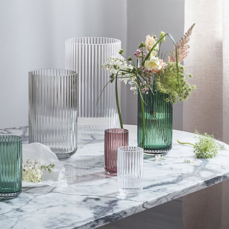 Lyngby Porcelæn - Lyngby Glasvase Swirl