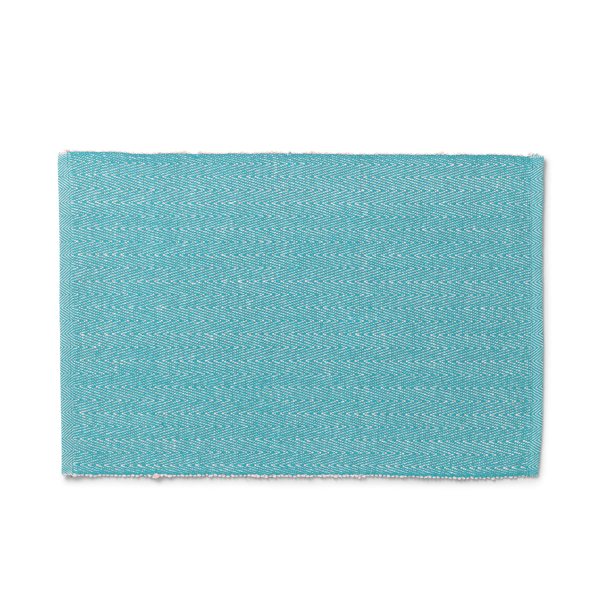 Lyngby Porcelæn - Herringbone Tischset | turquoise