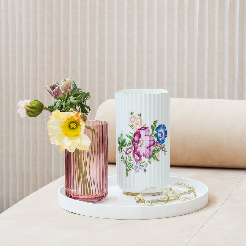 Lyngby Porcelæn - Lyngby Glasvase Swirl