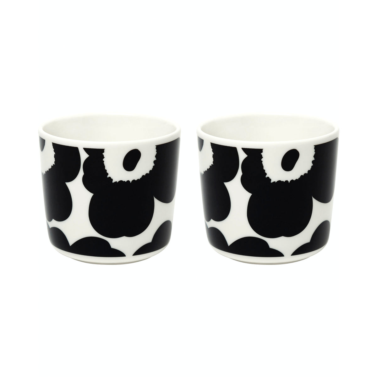 Marimekko - Oiva Unikko Becher | schwarz/weiß