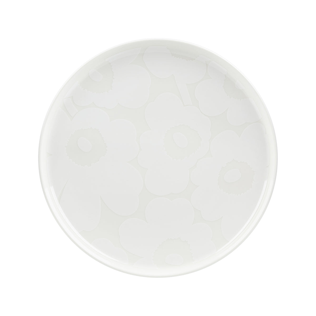 Marimekko - Oiva Unikko Teller Ø 25 cm | weiß