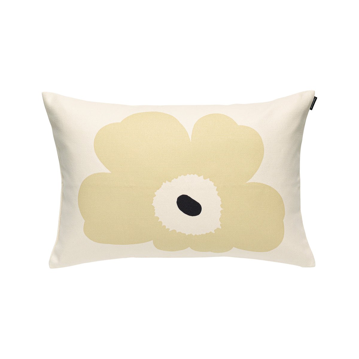 Marimekko - Unikko Kissenbezug | 40 x 60 cm / weiß/hellbraun