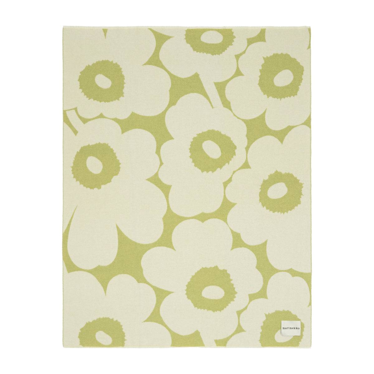 Marimekko - Unikko Decke | 130 x 170 cm / pear/off white