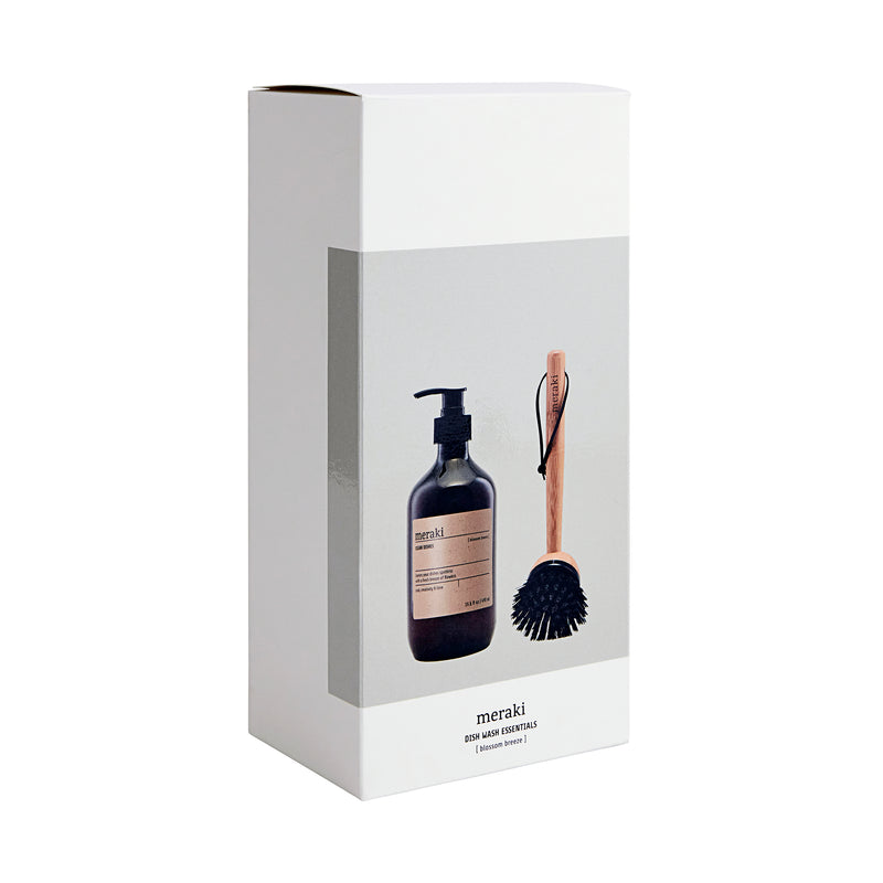 Meraki - Geschenk-Box Dish Wash Essential | Blossom Breeze Spülmittel & Spülbürste