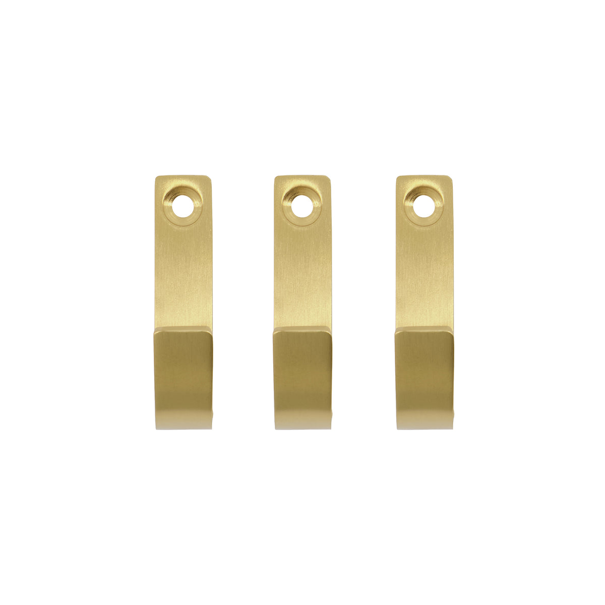 Meraki - Thapsus Haken | mattes Messing-Finish