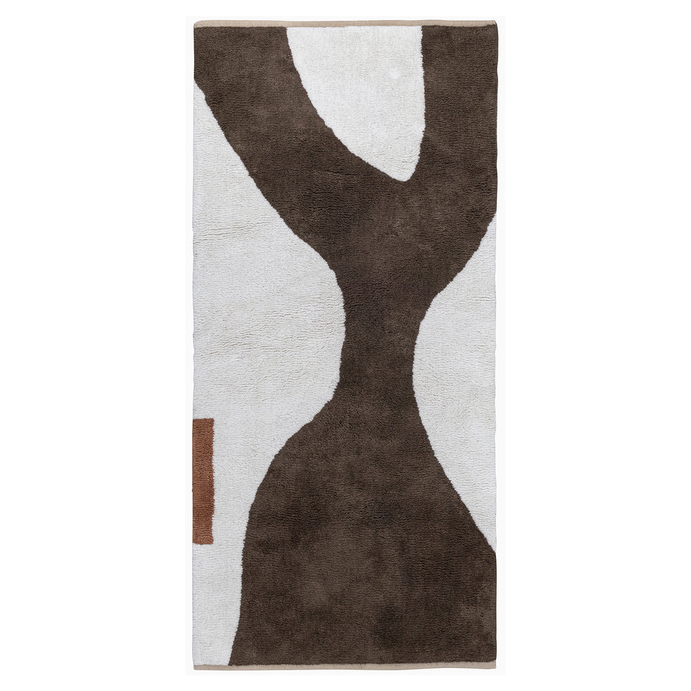 Mette Ditmer - Figura Teppich | 150 x 70 cm / braun