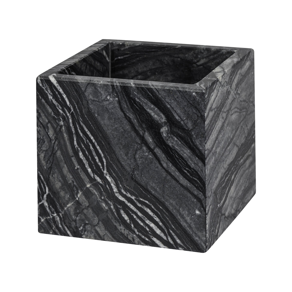 Mette Ditmer - Marble Cube | schwarz/grau