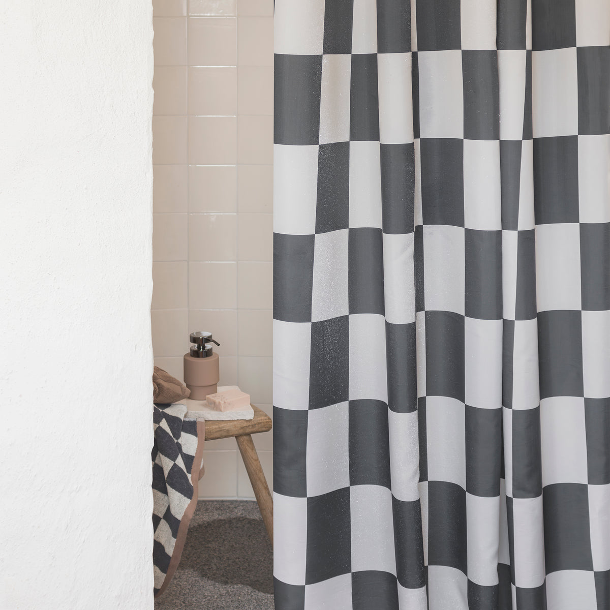 Mette Ditmer - Retro Duschvorhang | 