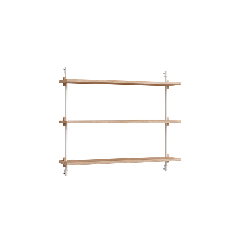 Moebe - Wall Shelving System | Eiche geölt  / weiß