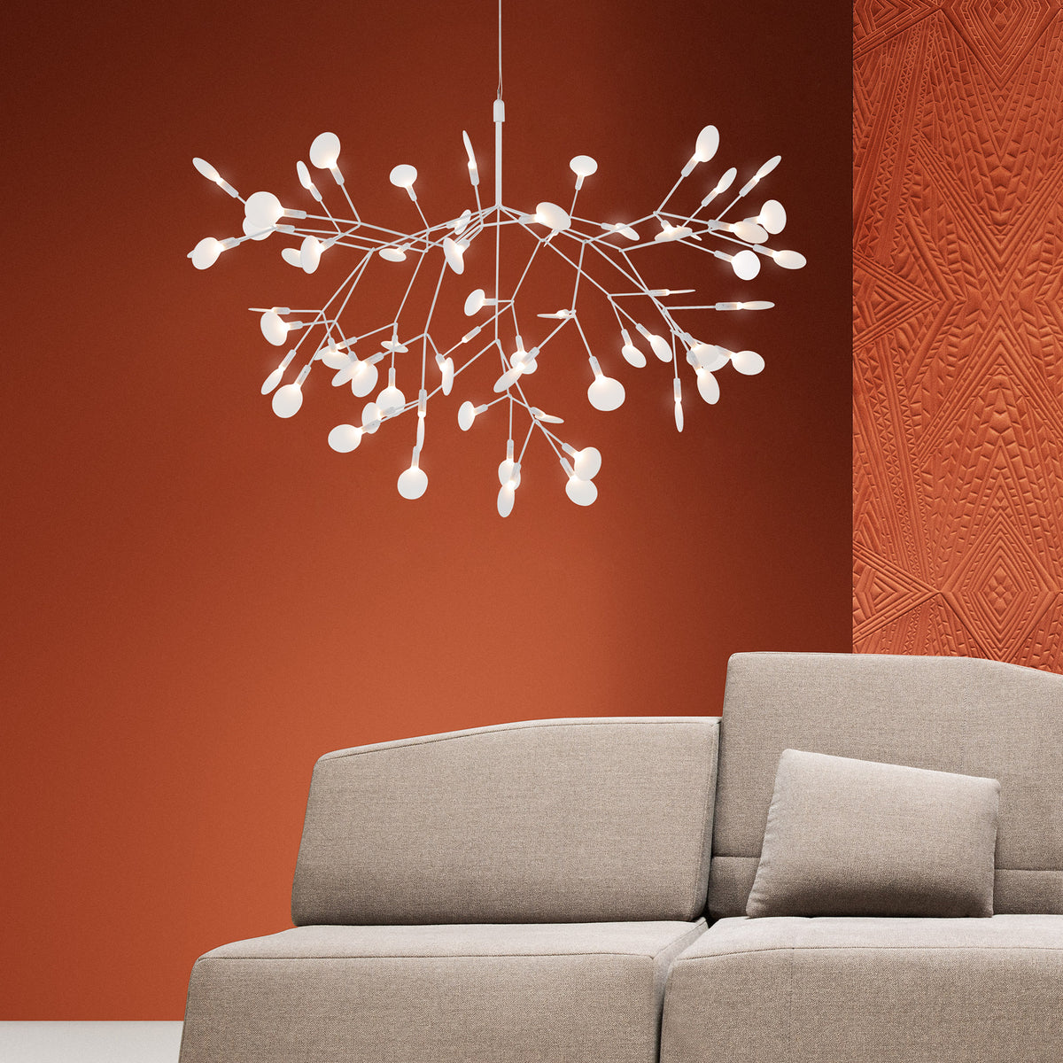 Moooi - Heracleum II small Pendelleuchte | weiß