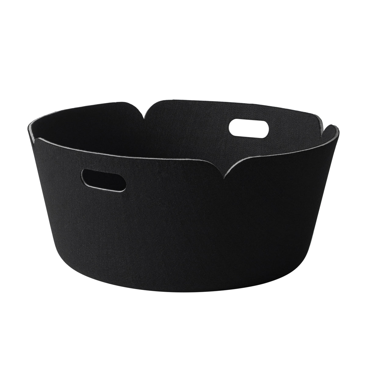 Muuto - Restore Runder Aufbewahrungskorb | schwarz