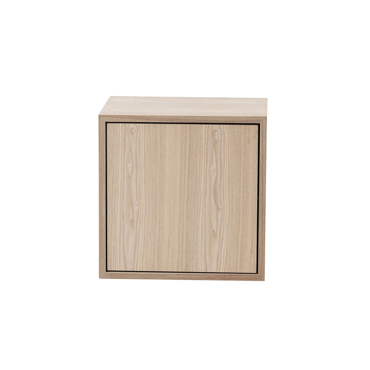 Muuto - Stacked Regalmodul mit Tür | eiche