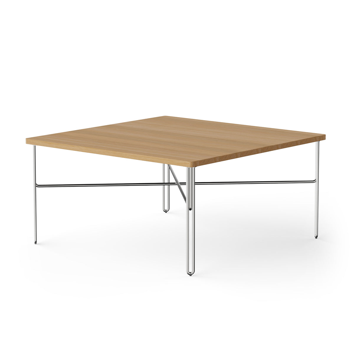 NINE - Inline Couchtisch | 80 x 80 cm / Eiche
