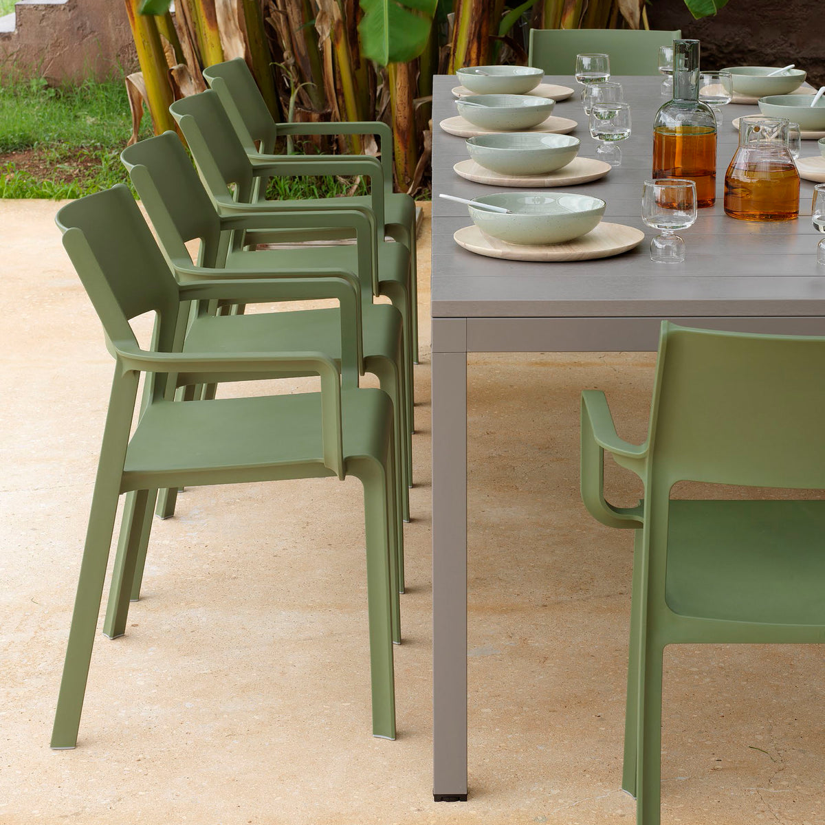 Nardi - Trill Outdoor Armlehnstuhl | agave