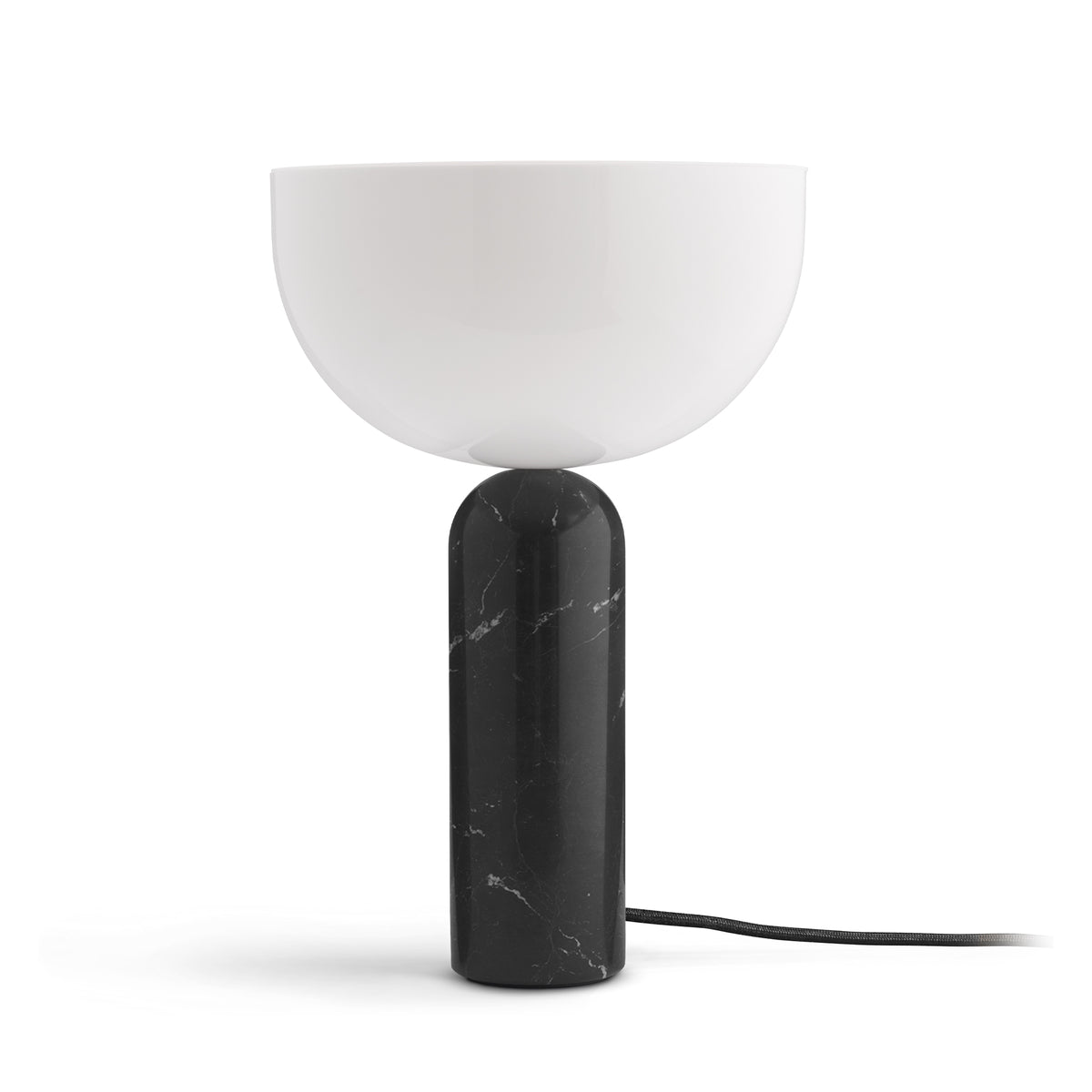 New Works - Kizu Tischleuchte | Marmor schwarz / large
