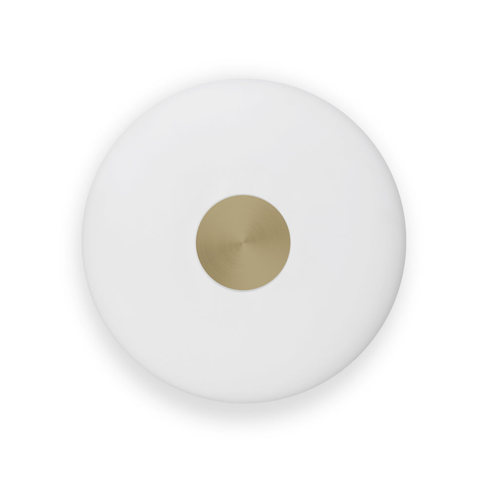 Northern - Glint LED Wandleuchte | Ø 36 cm / opalweiß/Messing