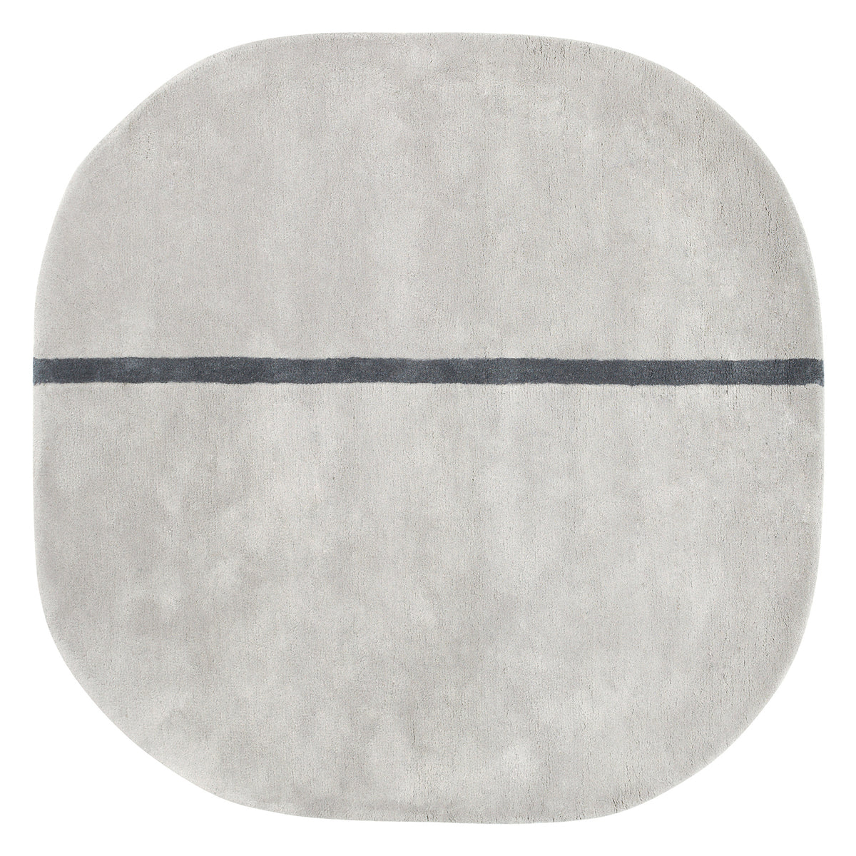 Normann Copenhagen - Oona Teppich | 140 x 140 cm / grau