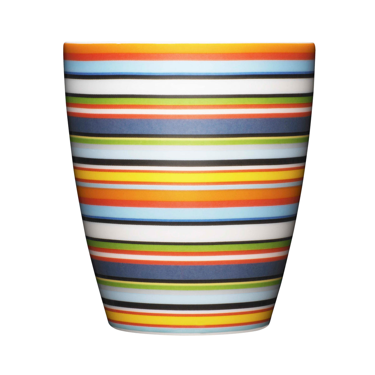 Iittala - Origo Becher gestreift | 0,25 l / orange