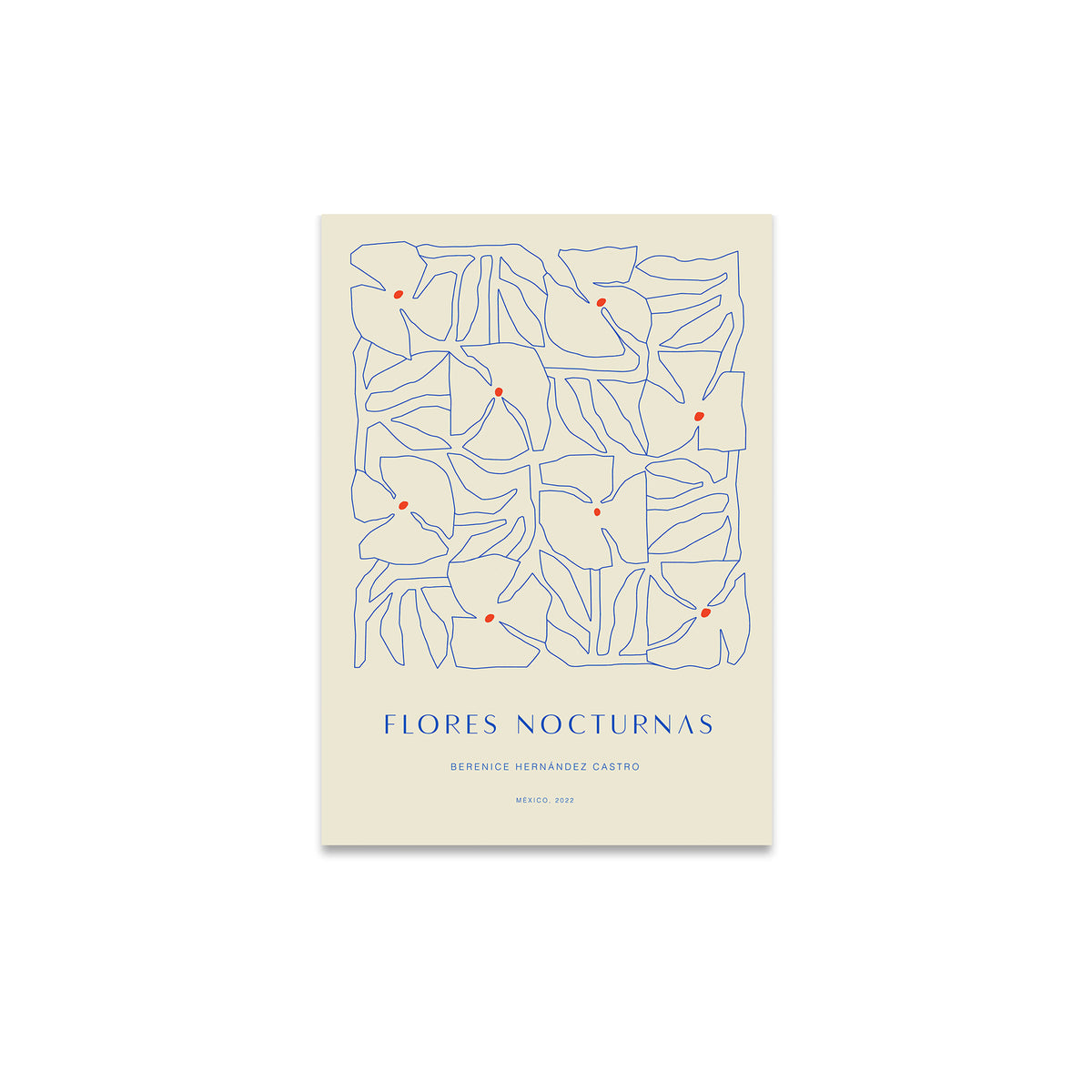 Paper Collective - Flores Nocturnas 01 Poster | 1 / 30 x 40 cm