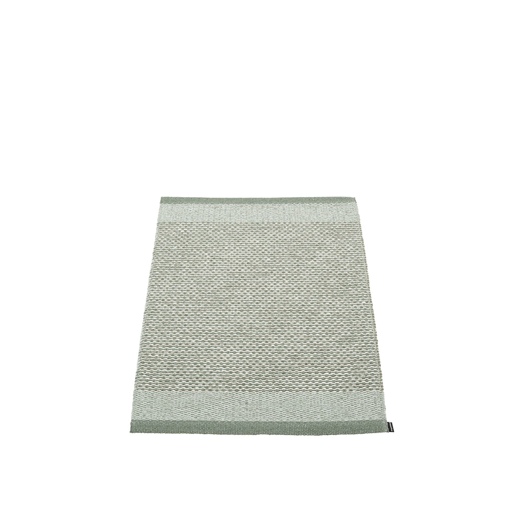 Pappelina - Edit Teppich | 60 x 85 cm / army / sage/stone metallic