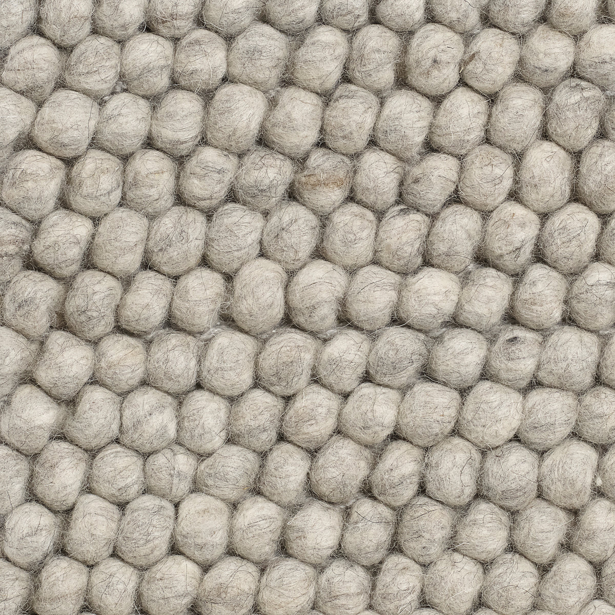 HAY - Peas Teppich | 140 x 200 cm / soft grey