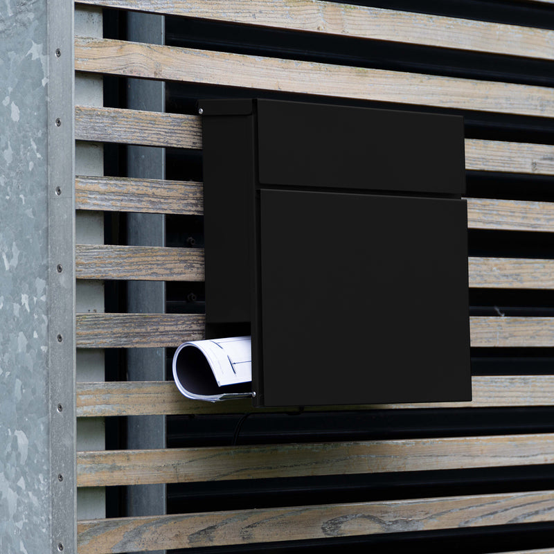 Radius Design - Briefkasten Letterman VI mit Zeitungsrolle